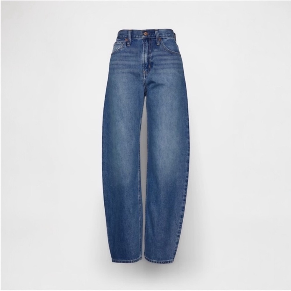 GAP High Rise Barrel Jeans NWT 29/8 Regular - Picture 7 of 12